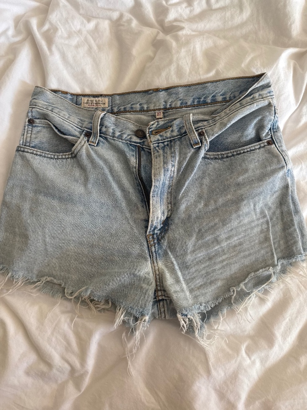 Vintage Levi’s cutoff shorts